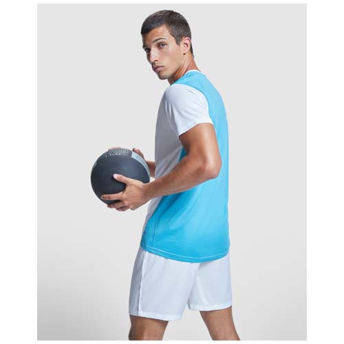 Detroit sportowa koszulka unisex z krótkim rękawem Czerwony R66529P5 (3)