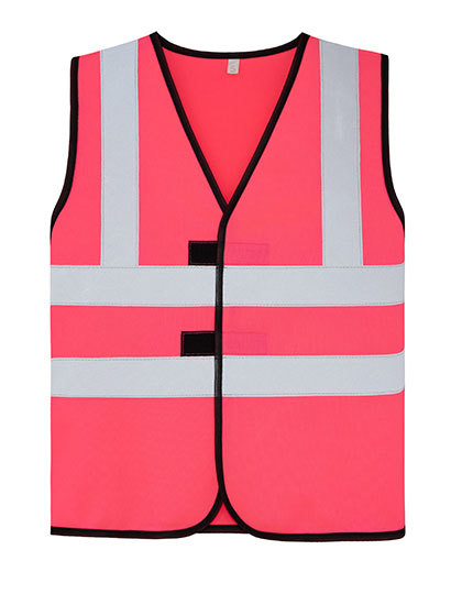 Dziecięca kamizelka odblaskowa Neon Pink KX127K-799262 