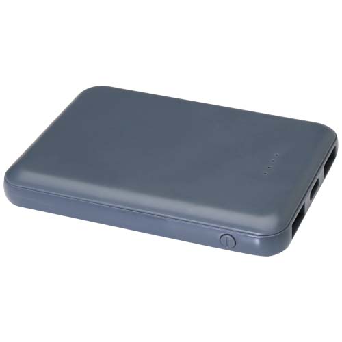Asama powerbank o pojemności 5000 mAh Type-C z tworzyw sztucznych pochodzących z recyklingu Szaroniebieski 12438355 