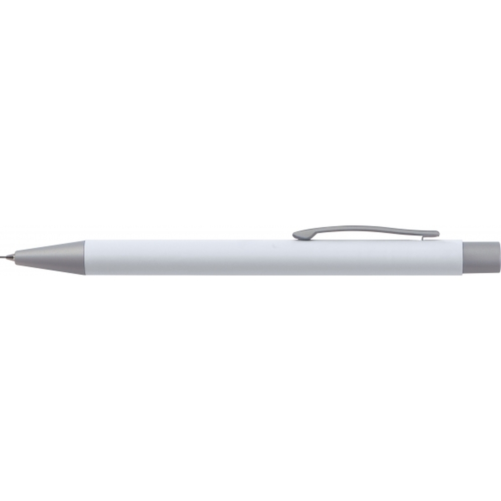 Zestaw piśmienny długopis i ołówek automatyczny soft touch UPPSALA Biały 441006 (5)