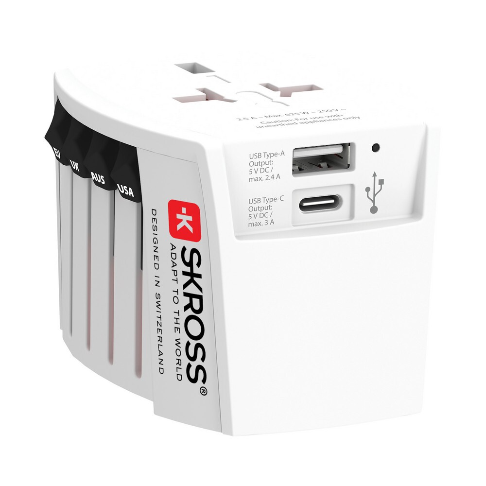 Gadżet reklamowy - Adapter podróżny SKROSS MUV 2