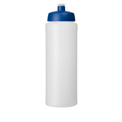 Bidon Baseline® Plus o pojemności 750 ml z wieczkiem sportowym Przezroczysty-Niebieski 21069017 (2)