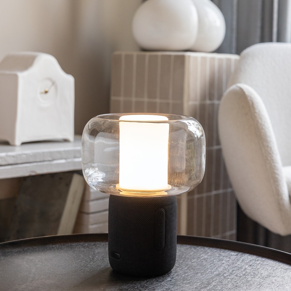 Głośnik bezprzewodowy 10W, lampka na biurko Black P331.1501 (1)