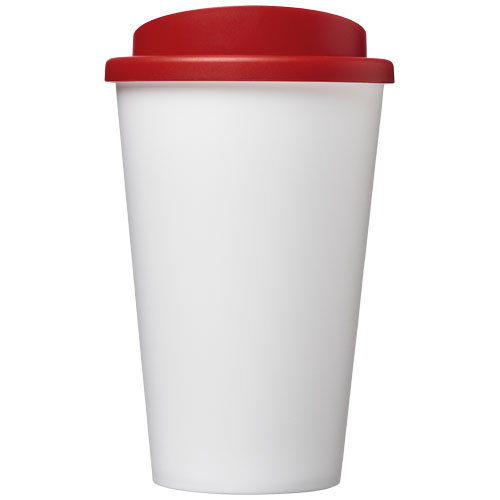Kubek termiczny z serii Americano® o pojemności 350 ml Biały-Czerwony 21000110 (2)