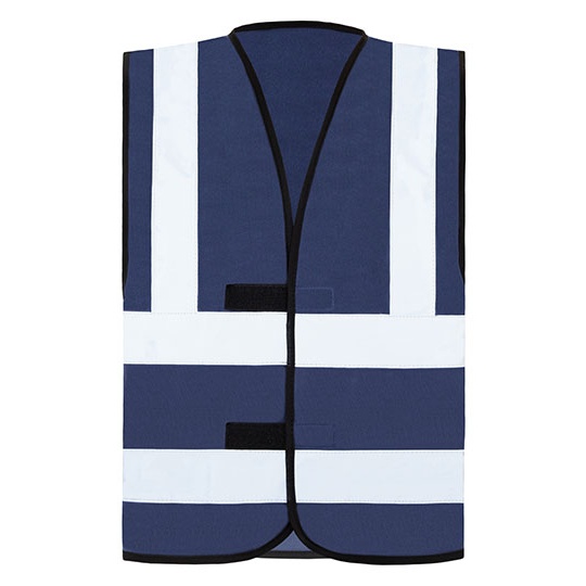 Kamizelka Klasyczna Odblaskowa Poliestrowa Navy KX140-537514 