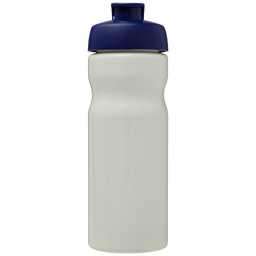 Bidon H2O Eco o pojemności 650 ml z wieczkiem zaciskowym Kość słoniowa-Niebieski 21009722 (2)