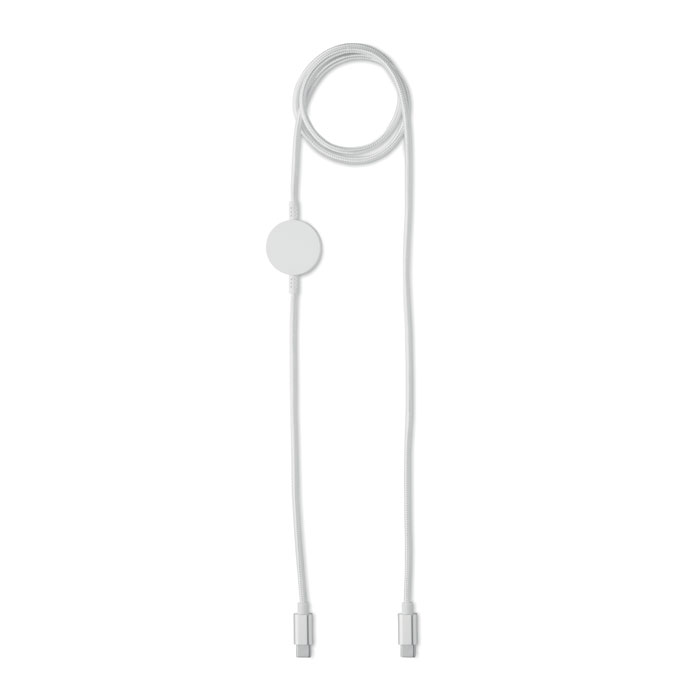 Kabel 60W i ładowarka zegarka Bialy MO3151-06 