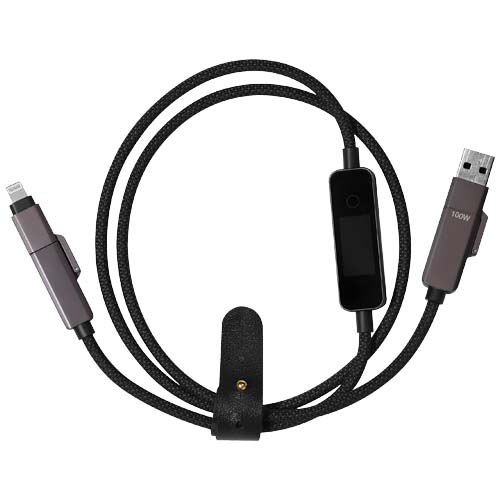 SCX.design C41 kabel do ładowania o mocy 100 W Czarny 1PX23190 