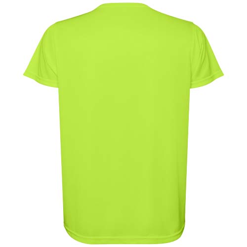 Estoril koszulka męska z krótkim rękawem Fluorescencyjna zieleń R04305B1 (2)