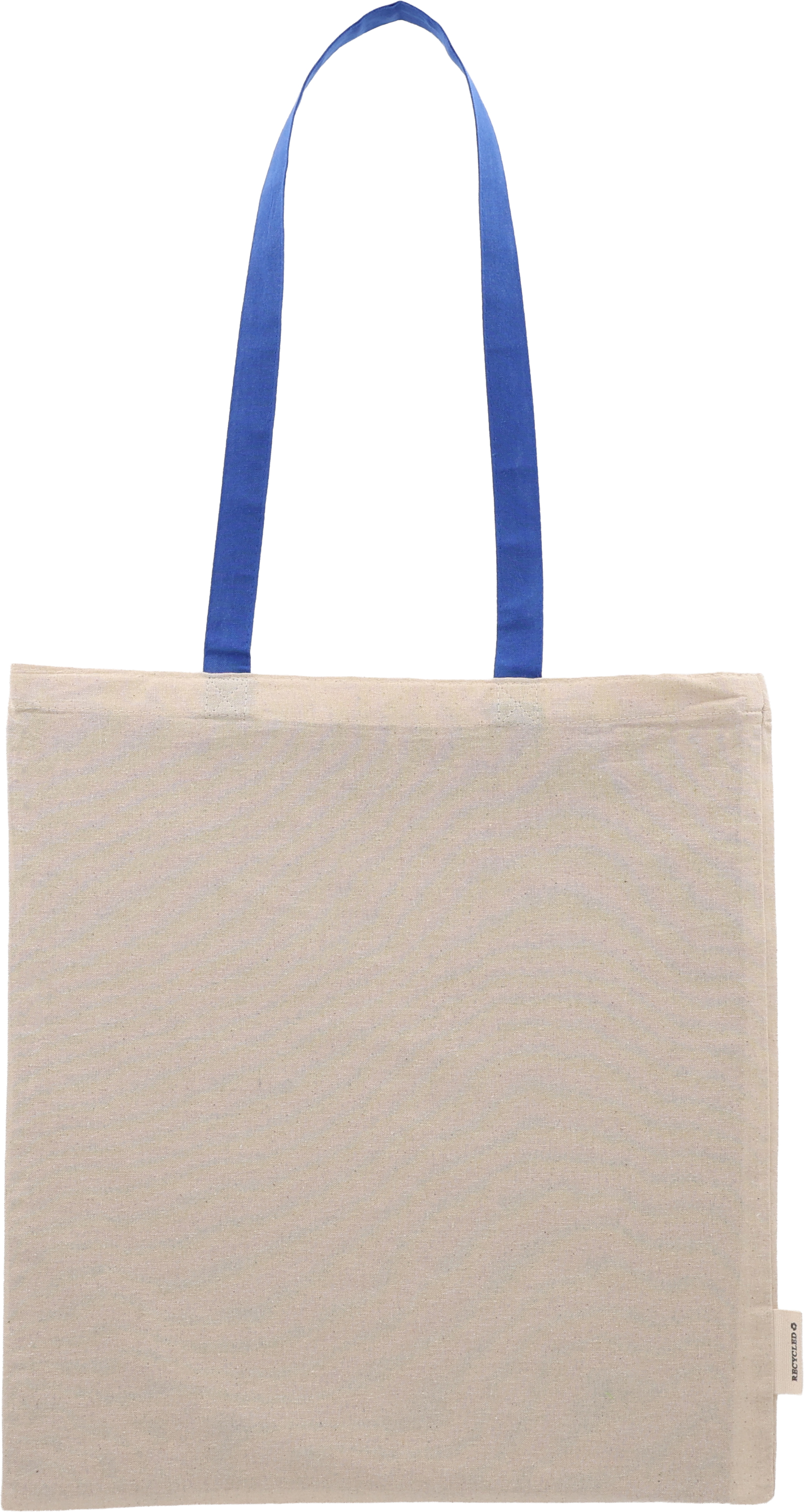 Torba bawełniana z długimi uszami, z recyklingu 140g/m2 CAMBRIDGE Niebieski 545404 (1)