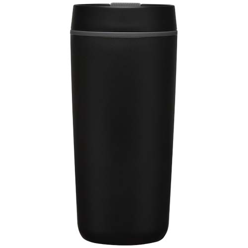 Sedona - kubek plastikowy o pojemności 480 ml, z podwójnymi ściankami Czarny 10095390 (1)