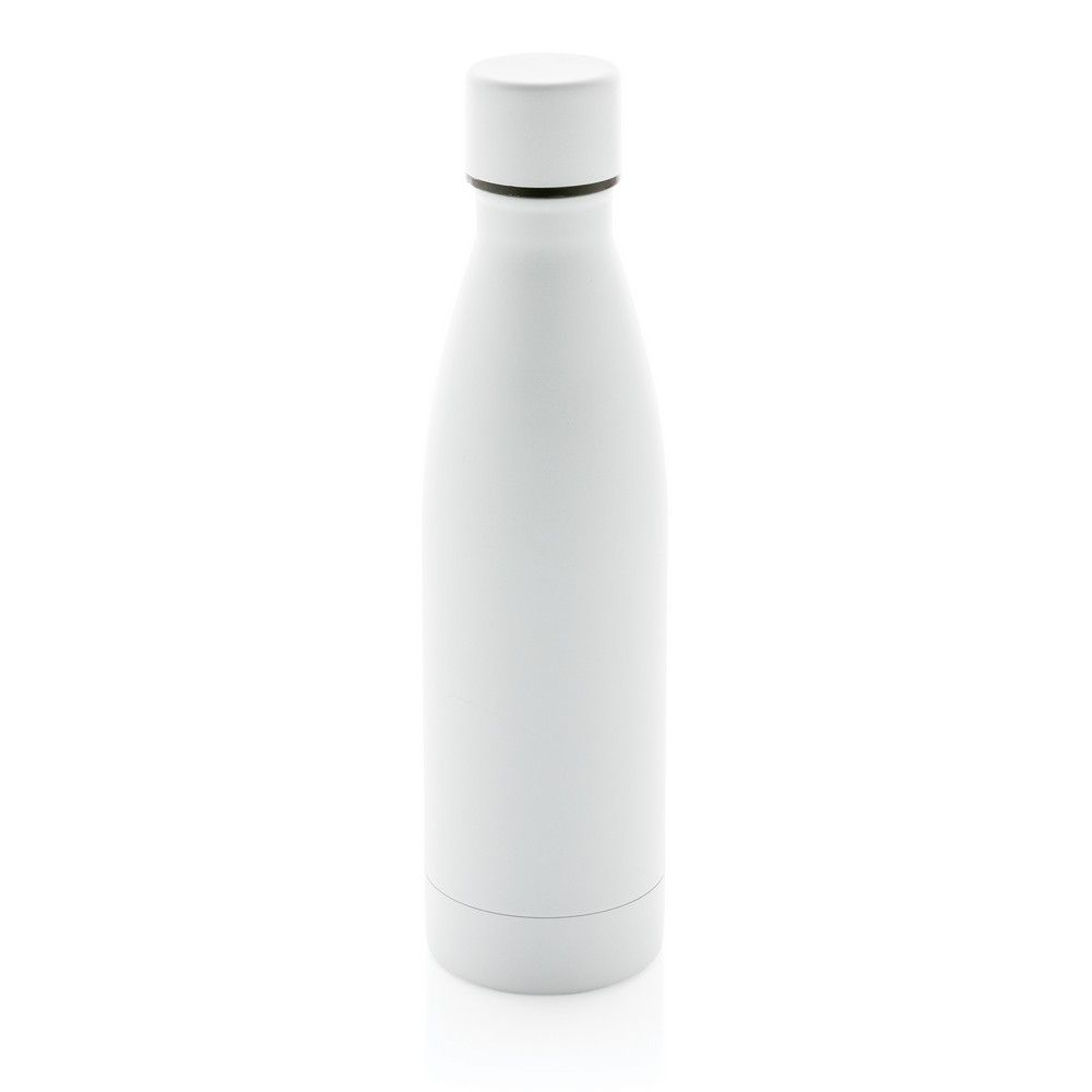 Butelka termiczna 500 ml, stal nierdzewna z recyklingu Biały P433.273 (4)