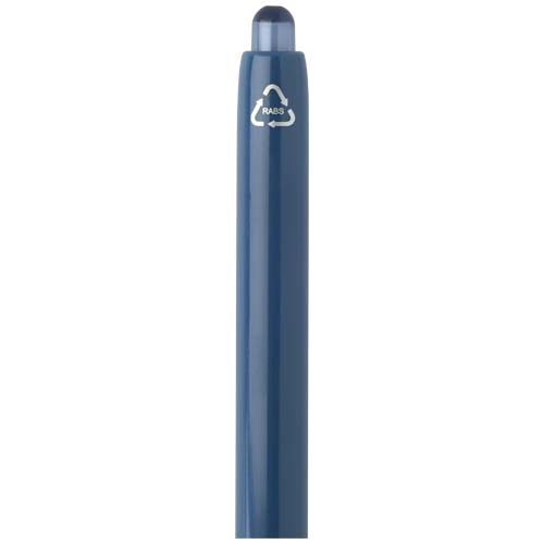Glen długopis z recyklingu z certyfikatem RCS (niebieski tusz), formowany z dwóch składników Oceaniczny niebieski 10643551 (3)