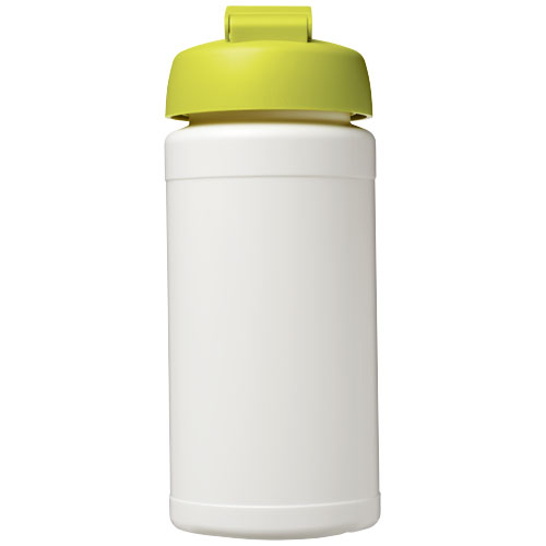 Bidon Baseline® Plus o pojemności 500 ml z wieczkiem zaciskowym Biały-Limonkowy 21006804 (3)