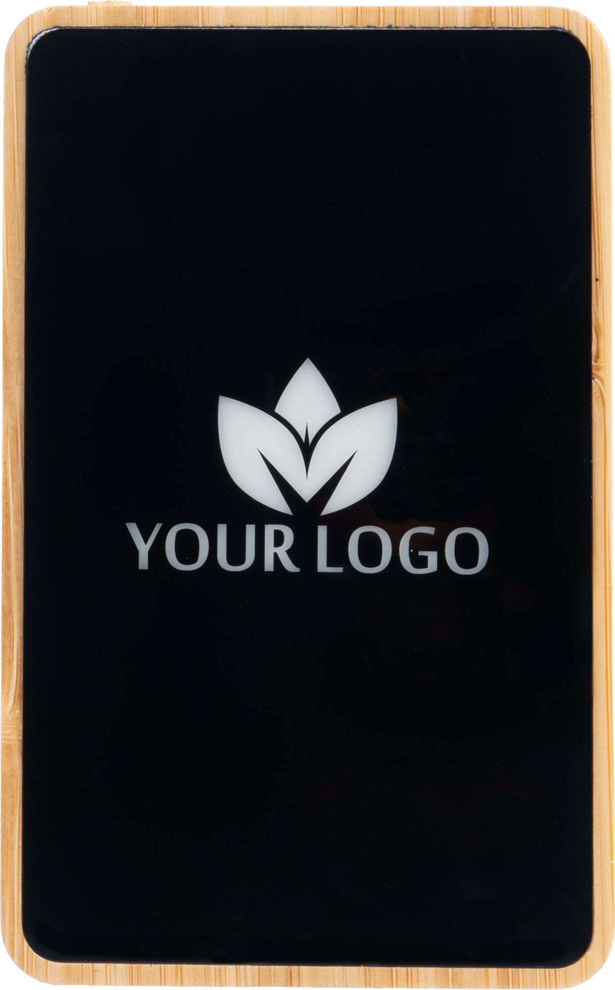 Power bank z podświetlanym logo 5000 mAh Beżowy EG061713 (3)