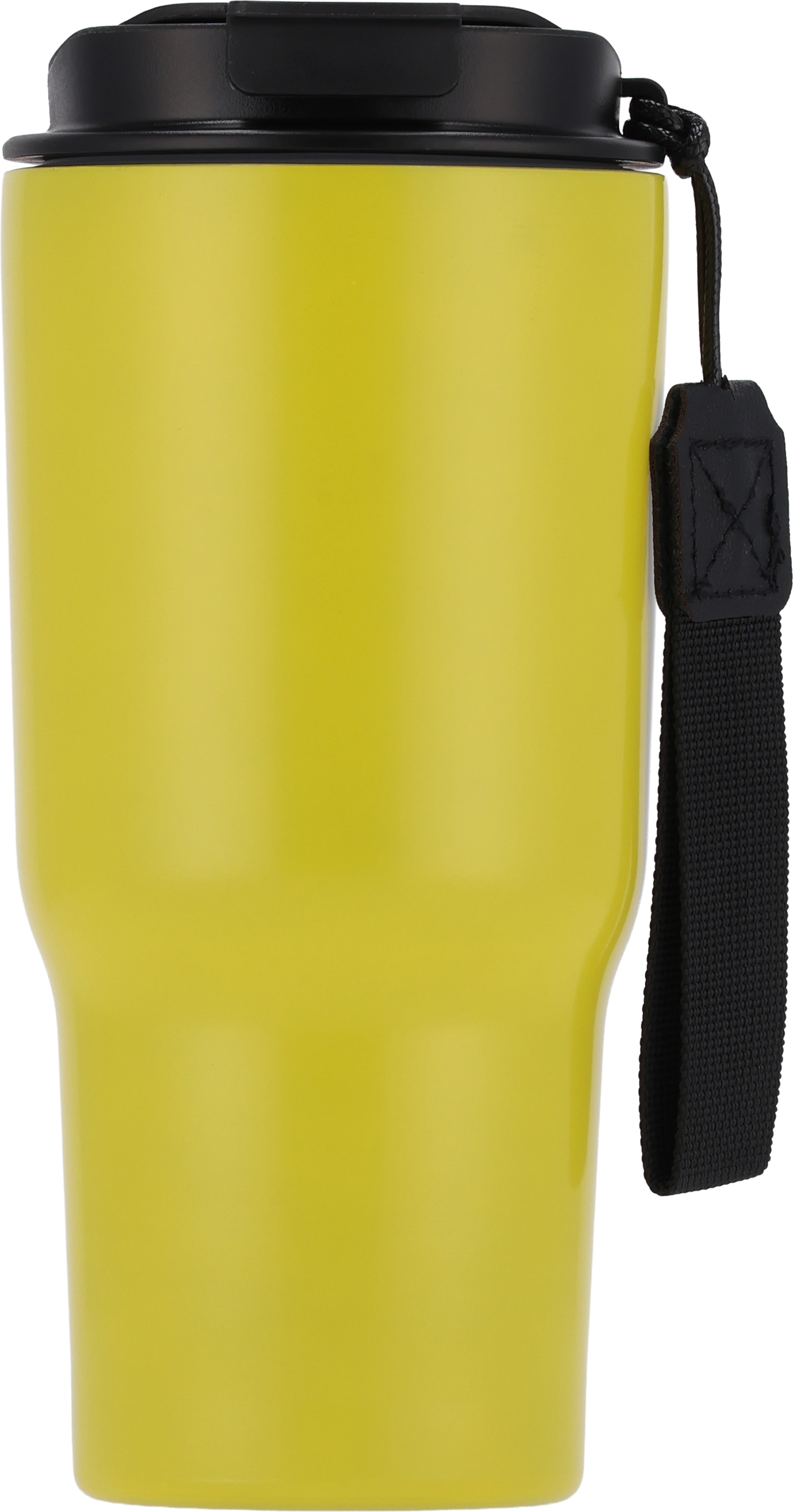 Kubek termiczny 550 ml ze stali z recyklingu DANA żółty 8523908 (3)