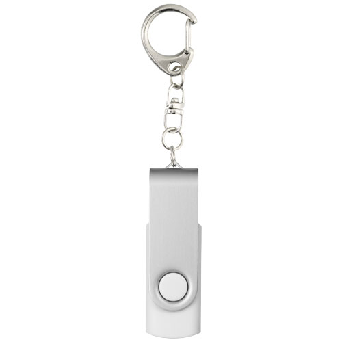 Rotate pendrive wyposażony w interfejs USB 3.0 z łańcuchem do kluczy Biały 1Z50701K (3)