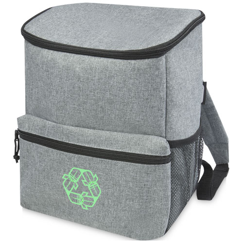 Plecak termoizolacyjny Excursion z plastiku PET z recyklingu Melanż szary 12061680 (1)