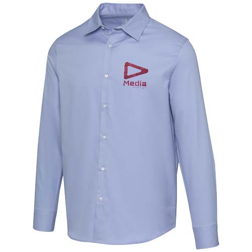 Citrine koszula męska z bawełny Twill Jasny niebieski 39504500 (1)