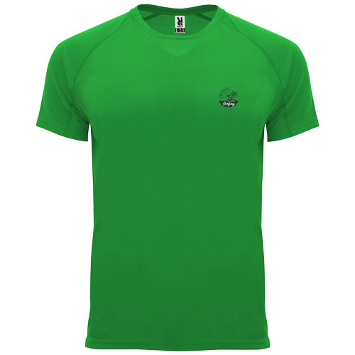 Bahrain sportowa koszulka dziecięca z krótkim rękawem Green Fern K04075DD (1)