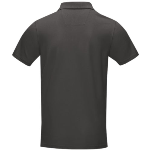 Męska organiczna koszulka polo Graphite z certyfikatem GOTS Szary sztormowy 37508890 (4)