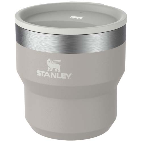 Gadżet reklamowy - Termoizolowany kubek kempingowy Stanley Stay Hot 295 ml ze stali nierdzewnej, umożliwiający wkładanie kubków jeden w drugi