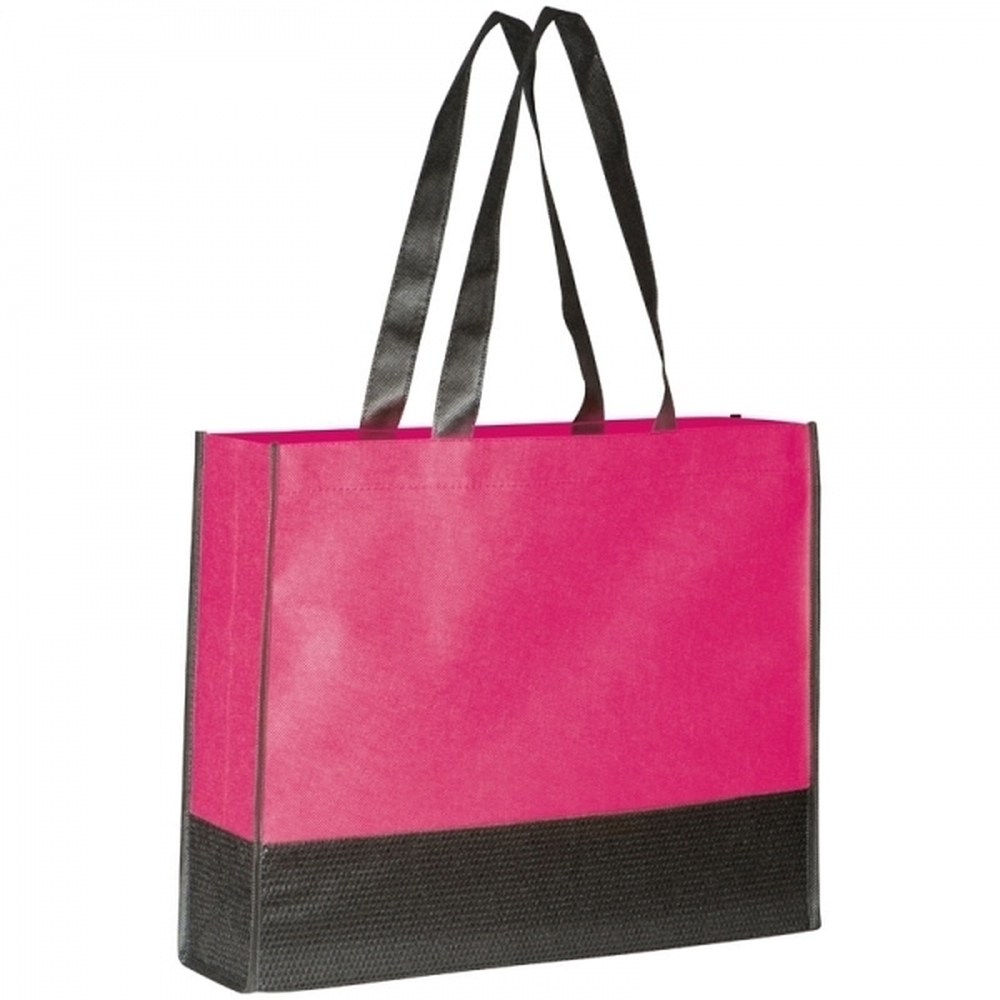Torba non woven 80 g/m2 ZAGREB Różowy 009411 (1)