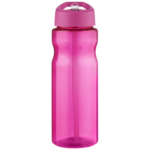 Bidon H2O Base® o pojemności 650 ml z wieczkiem z słomką Magenta-Magenta 21004941 (2)