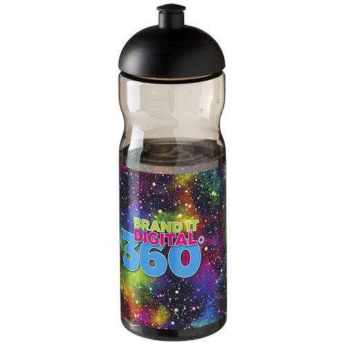 Bidon H2O Base® o pojemności 650 ml z wypukłym wieczkiem Węgiel drzewny 21004719 (1)