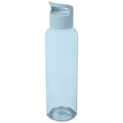Sky butelka na wodę o pojemności 650 ml z tworzyw sztucznych pochodzących z recyklingu Chmurny błękit 10077791 (3)