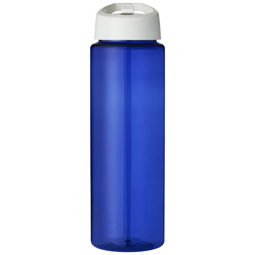 Bidon H2O Vibe o pojemności 850 ml z wieczkiem z dzióbkiem Niebieski-Biały 21009605 (2)