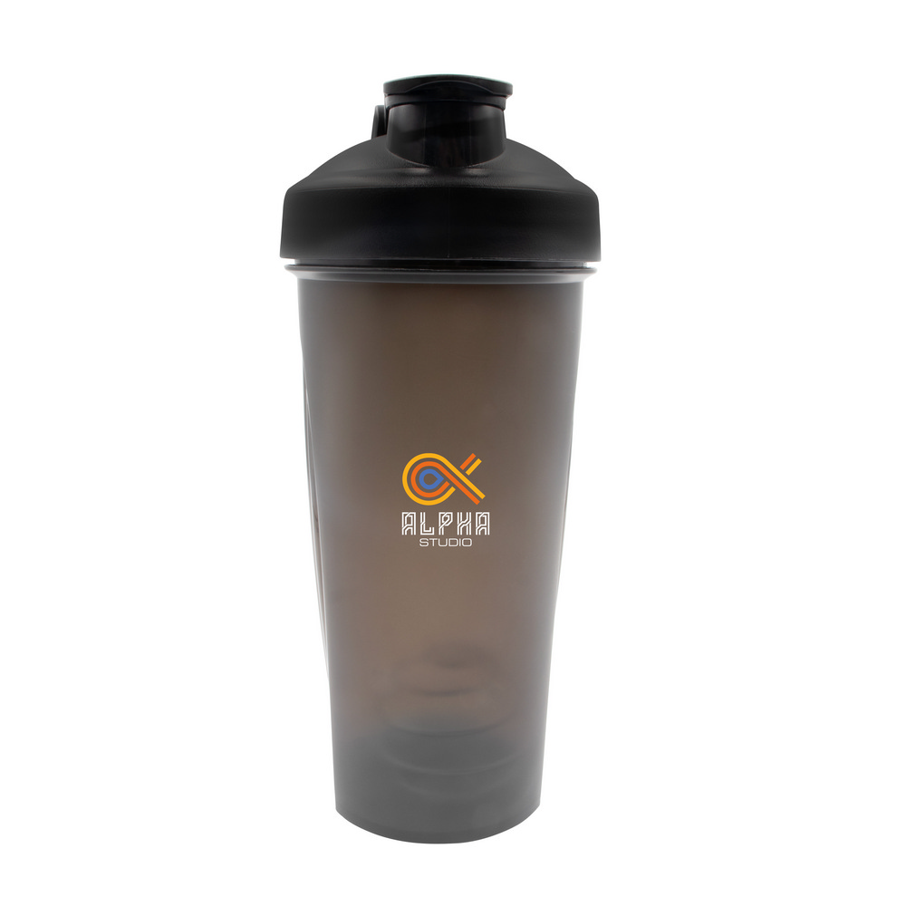Butelka sportowa 750 ml, shaker | Urelles Czarny VA102-03 (2)