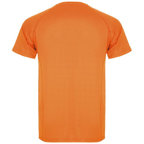 Montecarlo sportowa koszulka męska z krótkim rękawem Fluor Orange R04253L1 (2)