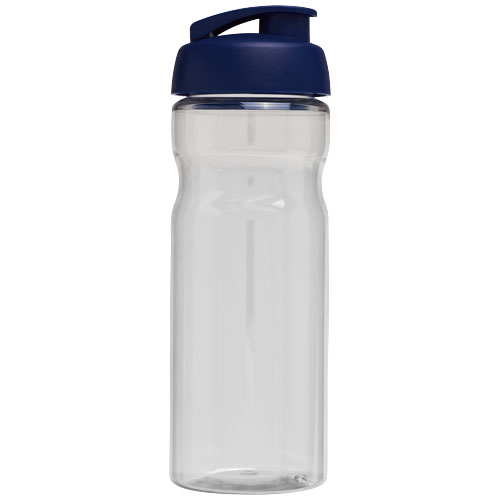 Bidon H2O Base® o pojemności 650 ml z wieczkiem zaciskowym Przezroczysty-Niebieski 21004502 (3)