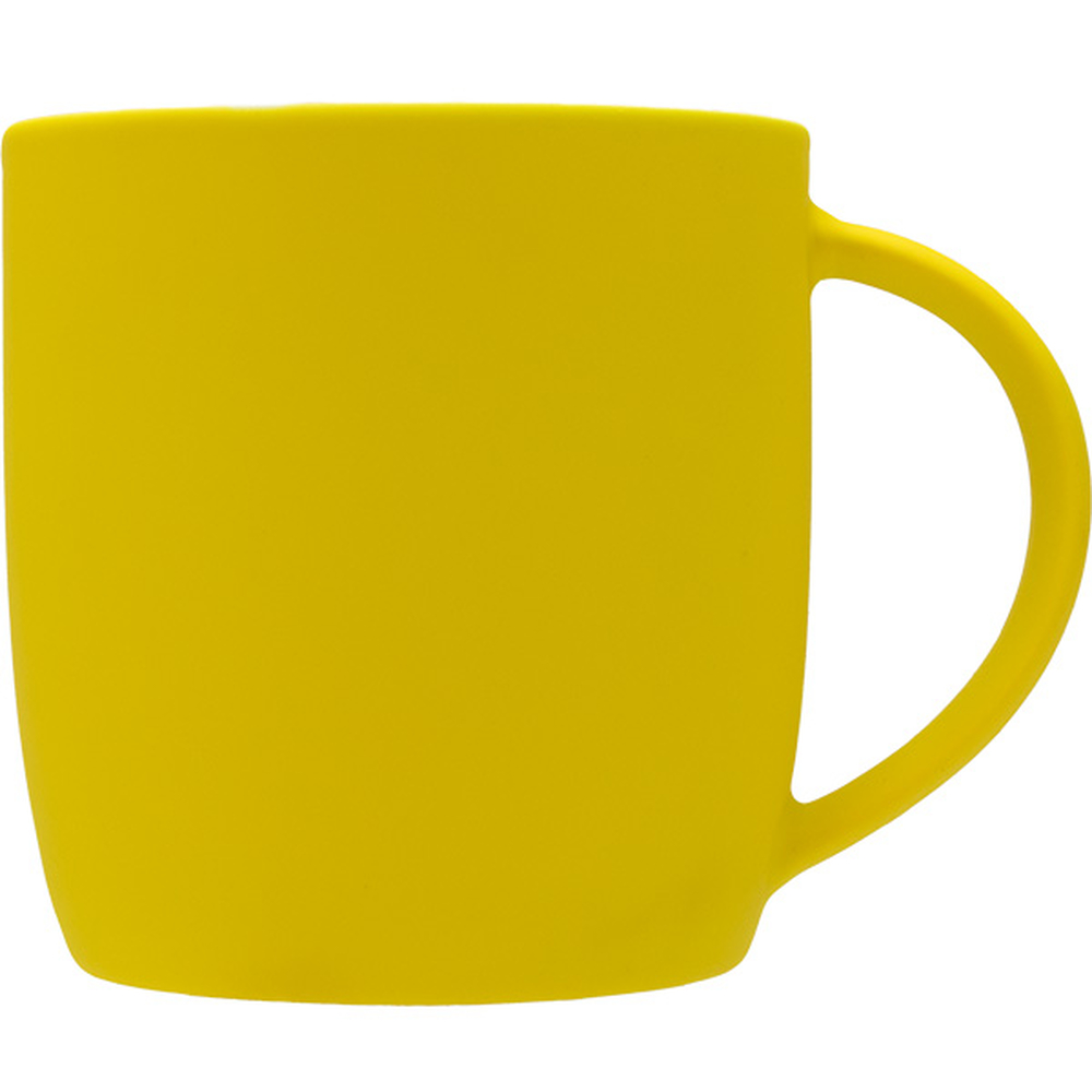 Kubek ceramiczny soft touch 300 ml ULF żółty 8065408 (1)