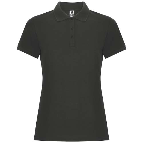 Pegaso Premium koszulka damska polo z krótkim rękawem Dark Lead R66444B5 