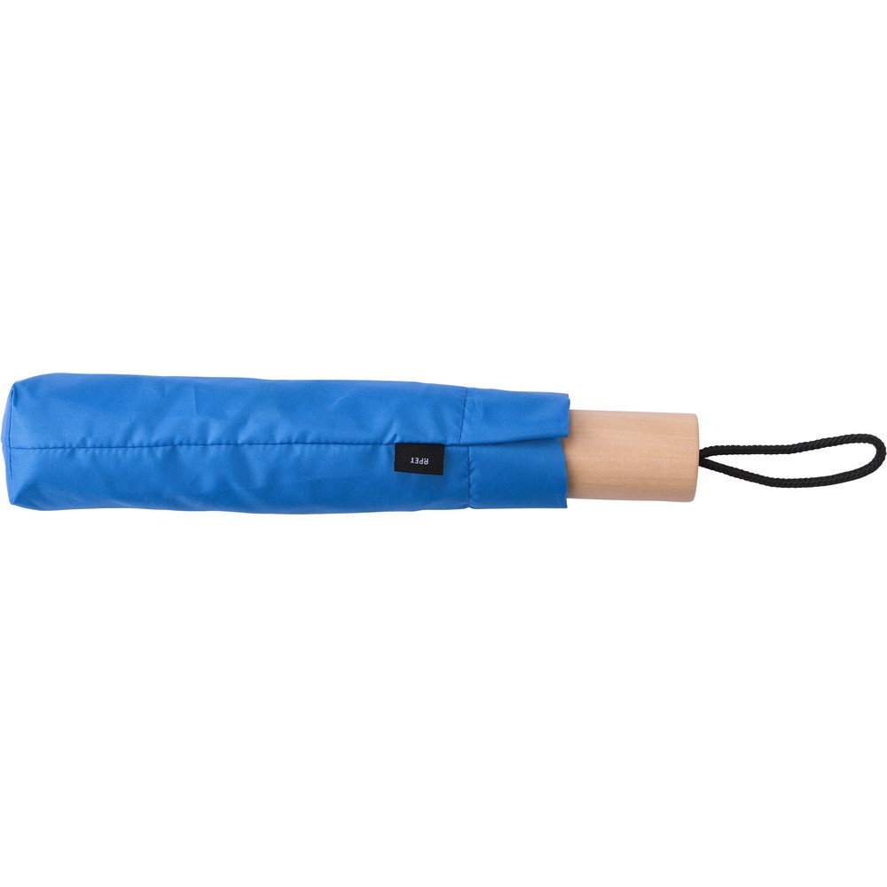 Parasol manualny RPET, składany Niebieski V1605-11 (2)