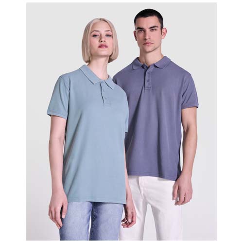 Austral koszulka polo unisex z krótkim rękawem  Ciemny szary R2202E20 (6)