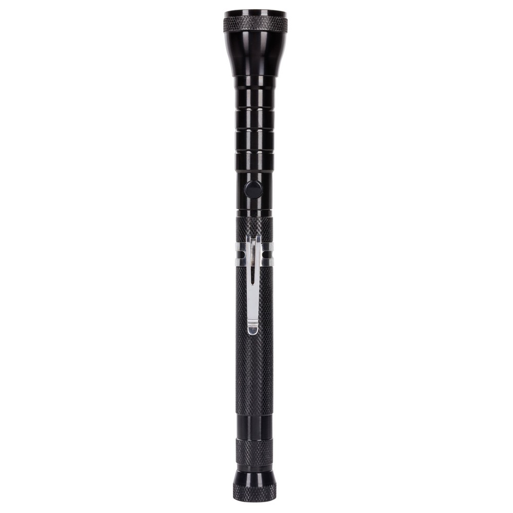 Teleskopowa latarka COB | Scout Czarny V9753-03 (2)