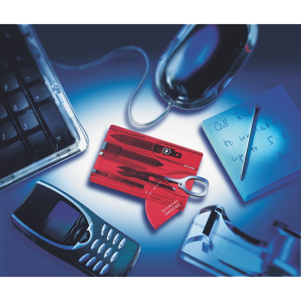 Narzędzie wielofunkcyjne Victorinox SwissCard Classic Czerwony VA807-05 (1)