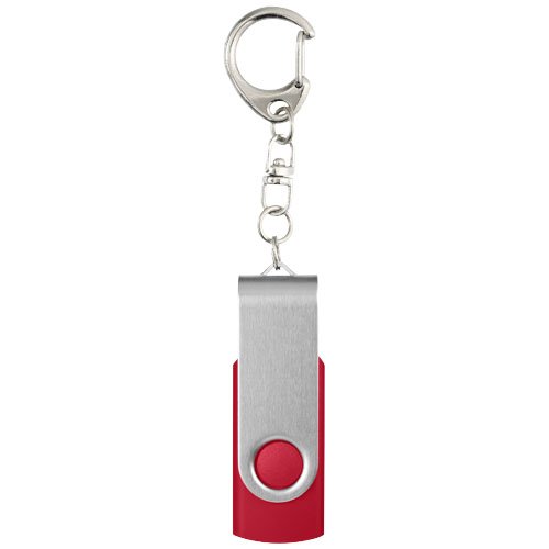 Rotate pendrive wyposażony w interfejs USB 3.0 z łańcuchem do kluczy Czerwony 1Z50721K (3)