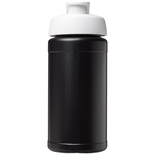 Bidon Baseline® Plus o pojemności 500 ml z wieczkiem zaciskowym Czarny-Biały 21006812 (2)