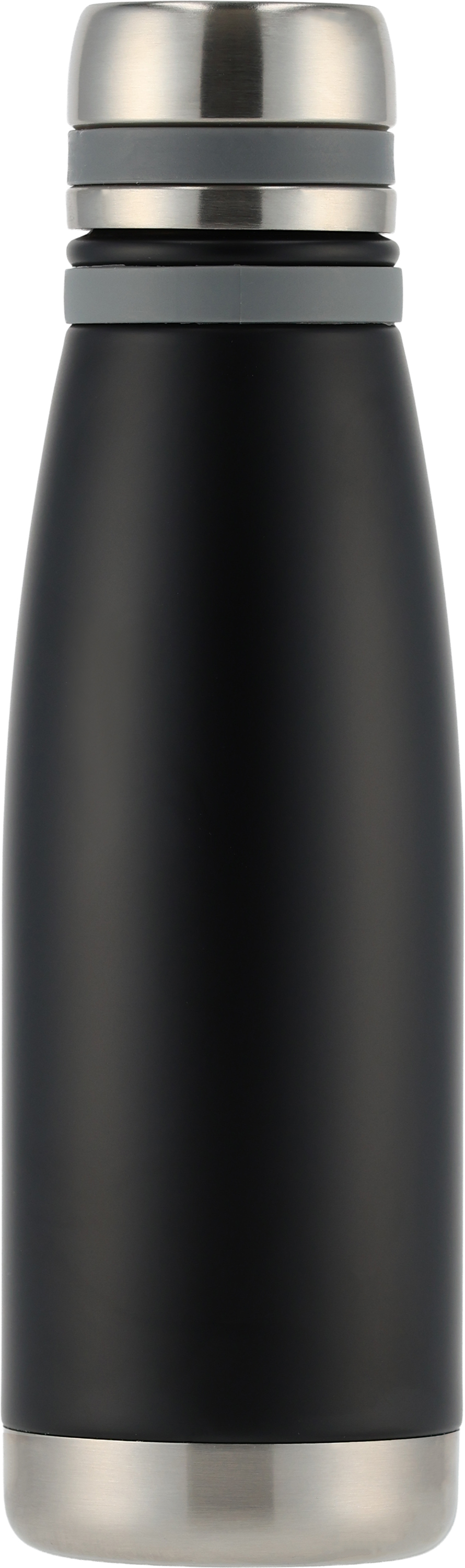 Butelka termiczna stalowa Pierre Cardin 650 ml Czarny B9000501IP303 (1)