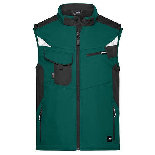 Kamizelka Robocza Softshell - Navy & Navy Dark Green JN845-531303 