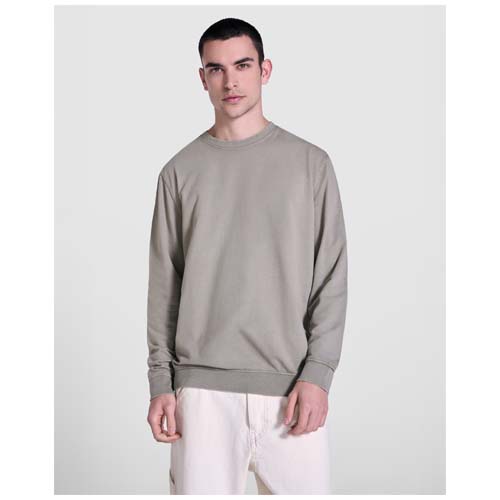Jaya sweter unisex z okrągłym dekoltem Jasny pomarańczowy R2203E40 (6)