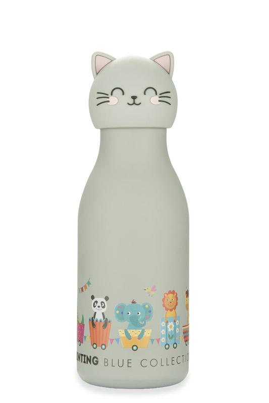 Butelka termiczna ANIMI - Dinozaur 400 ml Szary 16262-14 (9)