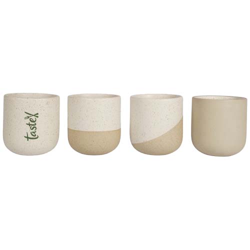 Zestaw kubków do kawy Originalhome Reclay 150 ml Biały 12643301 (1)