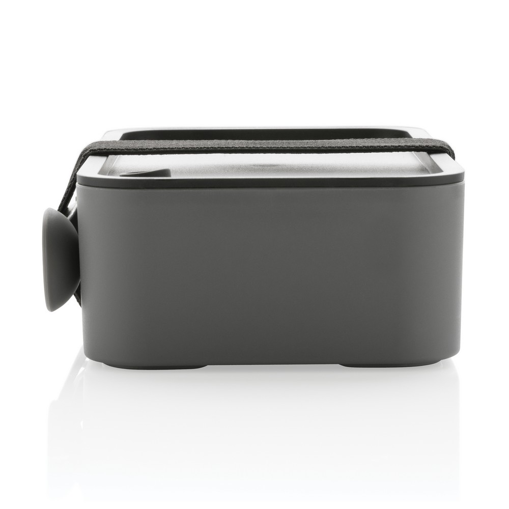 Pudełko śniadaniowe 1,2 L RPP, łyżkowidelec Szary P269.052 (4)