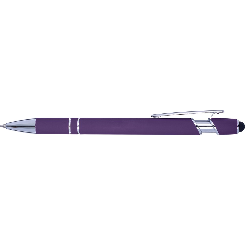 Długopis, touch pen Fioletowy V1917-13 (1)