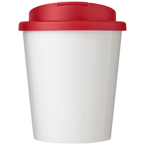 Brite-Americano® Espresso 250 ml tumbler with spill-proof lid Biały-Czerwony 21069802 (1)